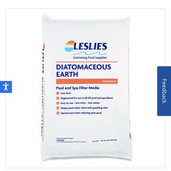 Pool Chlorine Tabs And D.E Powder