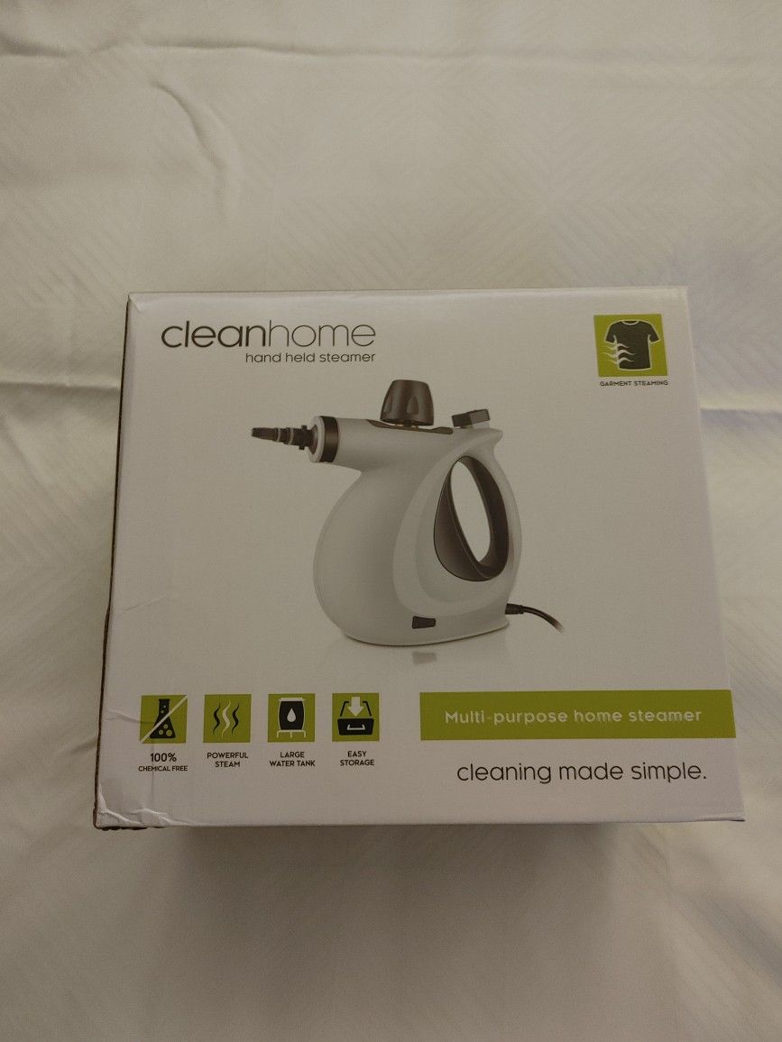 Multi-Purpose Steamer with 12 pcs Accessories - New