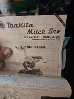 Makita miter saw 10in