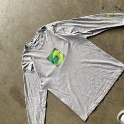 Vintage Y2K Ocean Pacific Grey Longsleeve: no size tag but fits XL