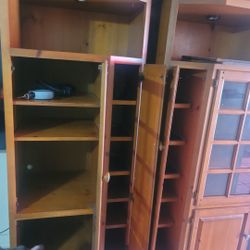 Solid Wood Entertainment Center