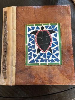 Vintage Handmade Hawaiian 10 page photo album