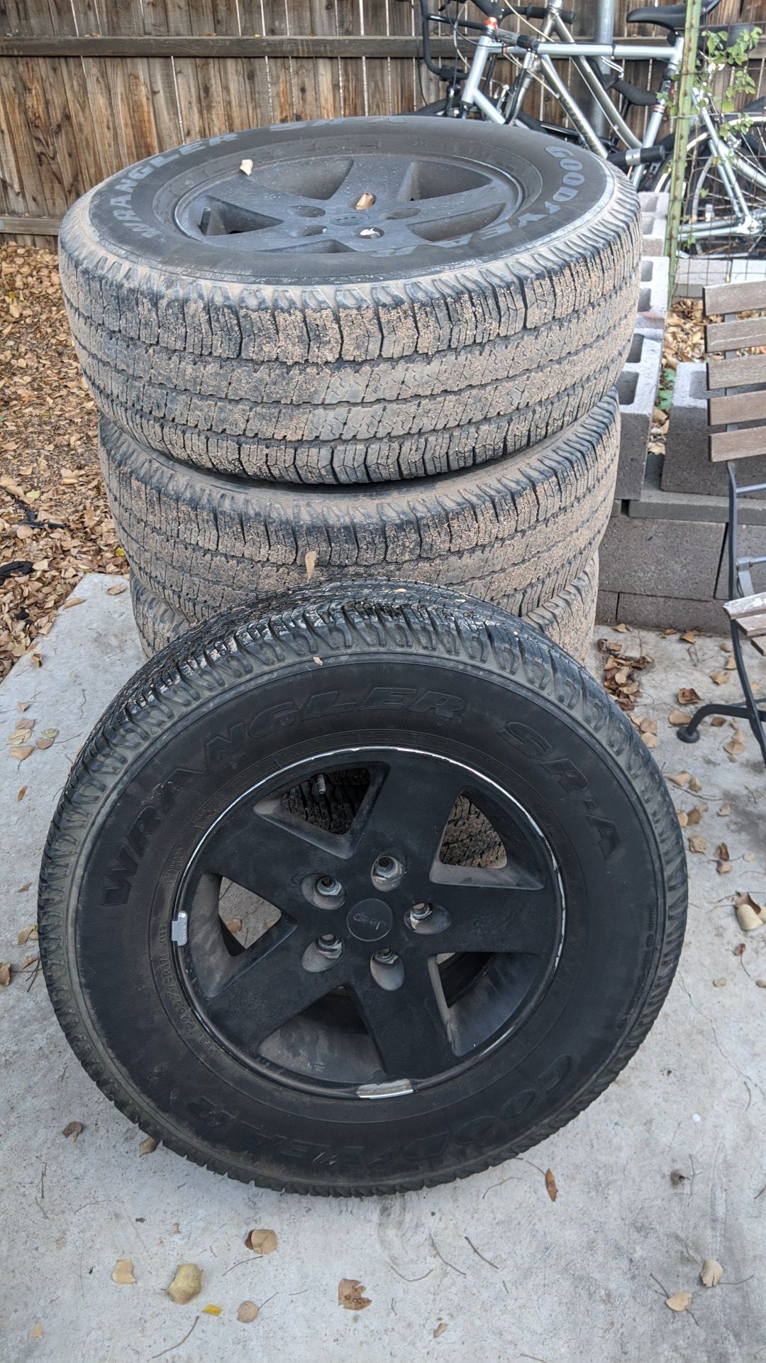 Jeep Wrangler wheels