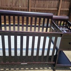 Crib With Mattress.