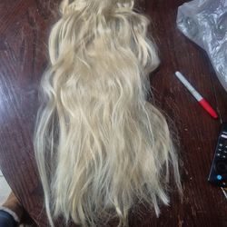 20" #613 human hair extensions