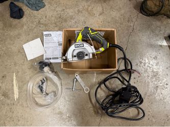 Ryobi 4”  wet tile cutter saw,