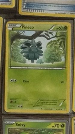 Pineco Pokemon Trading Card