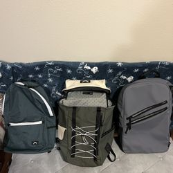 Jones Sports Co. Backpacks.