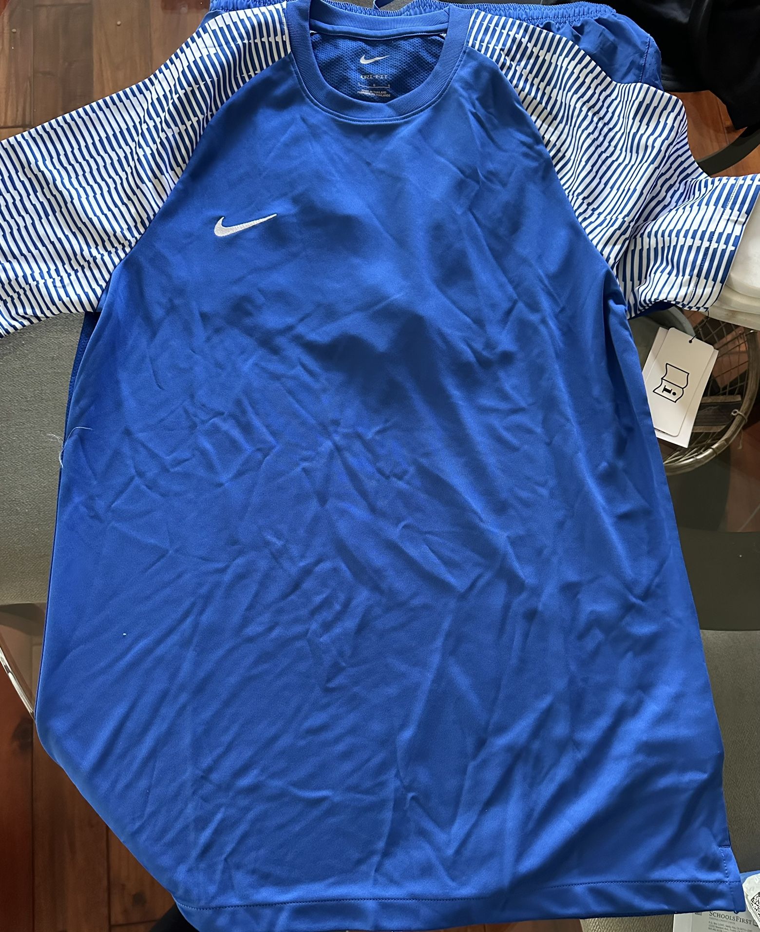 Blue Nike Academy Jersey Men Large