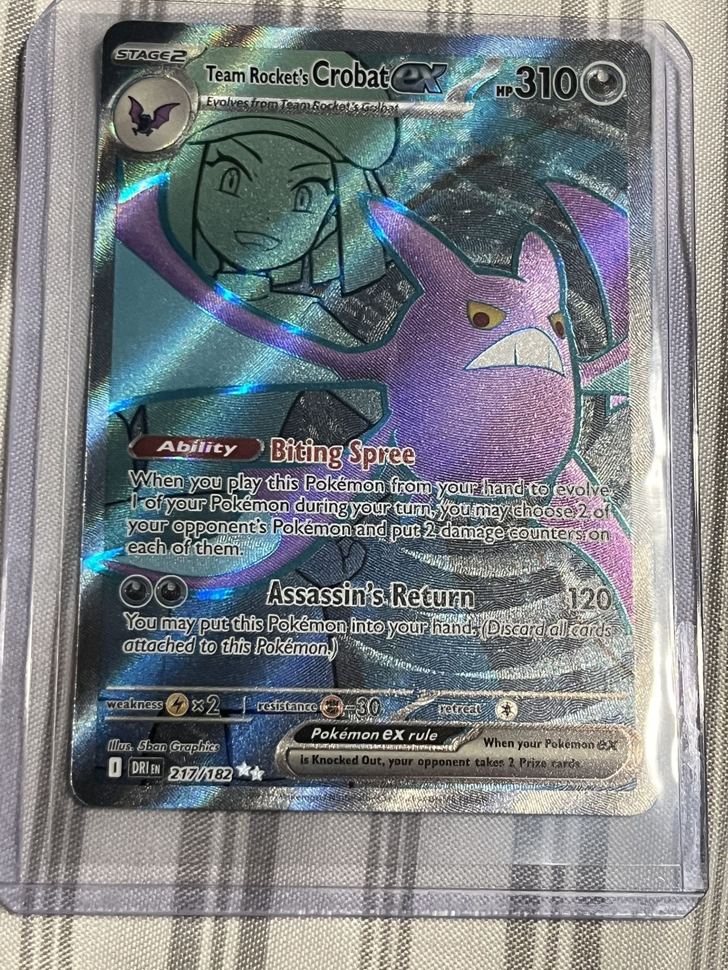 Crobat Destined Rivals 217/182