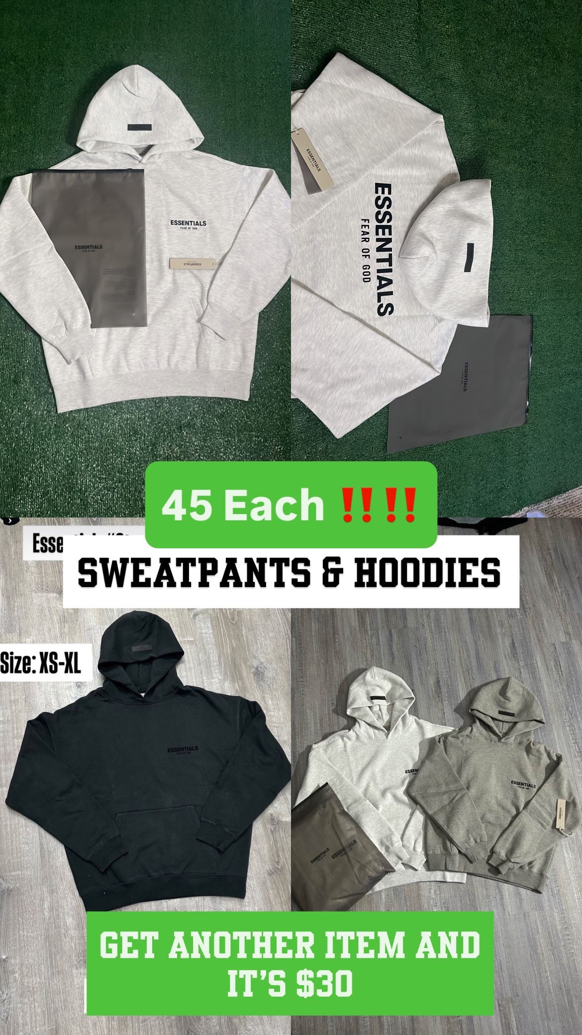 Essentials Hoodie LOW PRICE