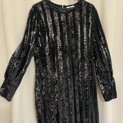 black dress