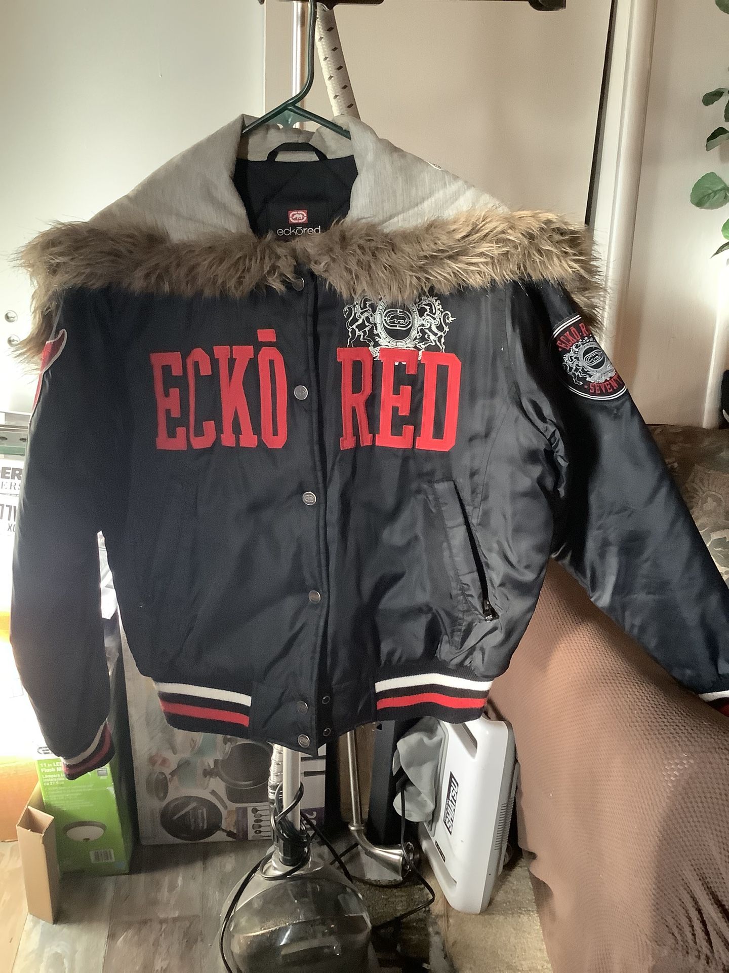 Girls Size XL  Lightweight Jacket Brand, “Ecko Red”