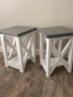 Farmhouse End / Coffee Tables Custom Made