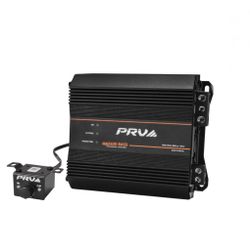 PRV Audio 1400 Watts Monoblock Class D Subwoofer Amplifier RS1400 BASS 1 Ohm, 12V Car Amp, Built-in Crossover, Bass Boost, Smart Fan Remote Knobs
