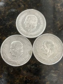 Miguel Hidalgo Mexican Silver Coin