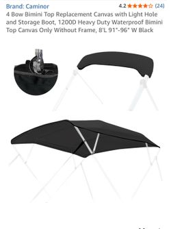 Caminor 4 Bow Bimini Top Replacement Canvas