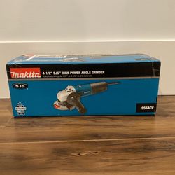 Makita 4-1/2” SJS High Power Angle Grinder Brand New 9564CV Usually $220+
