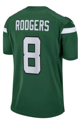 Aaron Rodgers New York Jets Nike Game Jersey - Gotham Green
