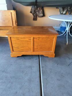 Toy Chest.. Cedar..Solid Wood..42 by 24 by 24..Like New