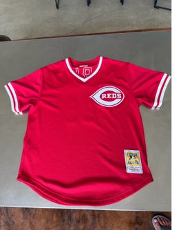 Mitchell & Ness Barry Larkin #11 Reds Batting Practice Jersey – Large – Like New