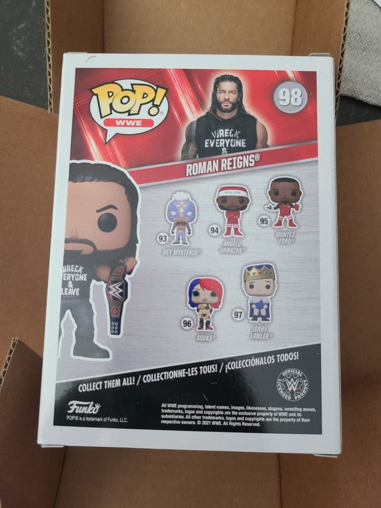 Roman Reigns Funko Pop