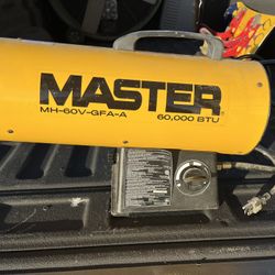 Master Propane Torpedo Heater
