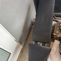 Weight Bench And Dumbbells USED