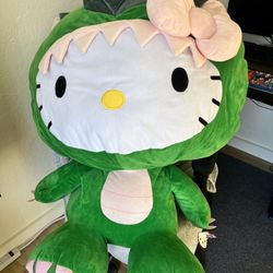 Large Godzilla Hello Kitty Comfy Plush