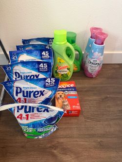 Every thing for $35 laundry detergent/fabric softener