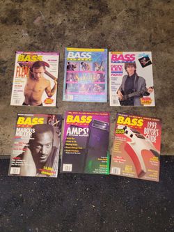 6 Bass Player Magazines