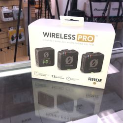 Rode Wireless Pro 2 Person Microphone.
