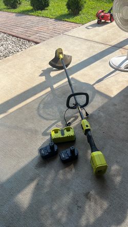 New Battery and Charger Ryobi trimmer