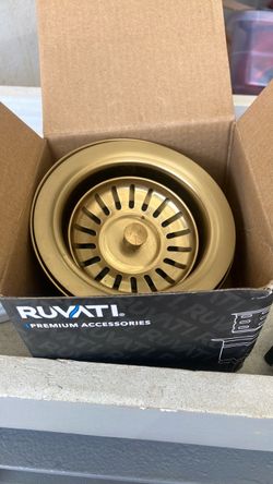 Rubato Gold Sink Basket