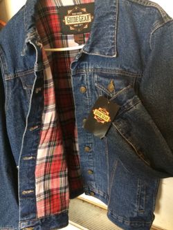 NEW. Denim jacket - lined