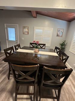 8 chair dining table
