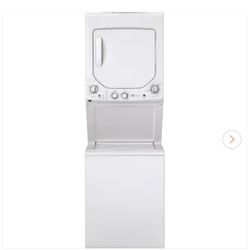 GE 2.3 Cu Ft 4.4 Cu Ft Stackable Washer Dryer Combo - Like New