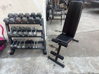 Pesas y sillas todo por $450