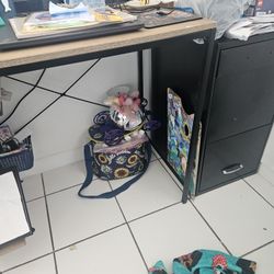 Black Filing Cbinet.