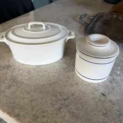 Mini Casserole Dish & Butter Crock 