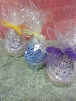 Cupcake soaps mixed scents