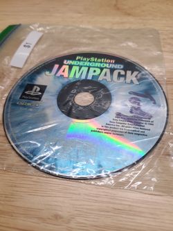 Playstation underground jampack ps1 disc
