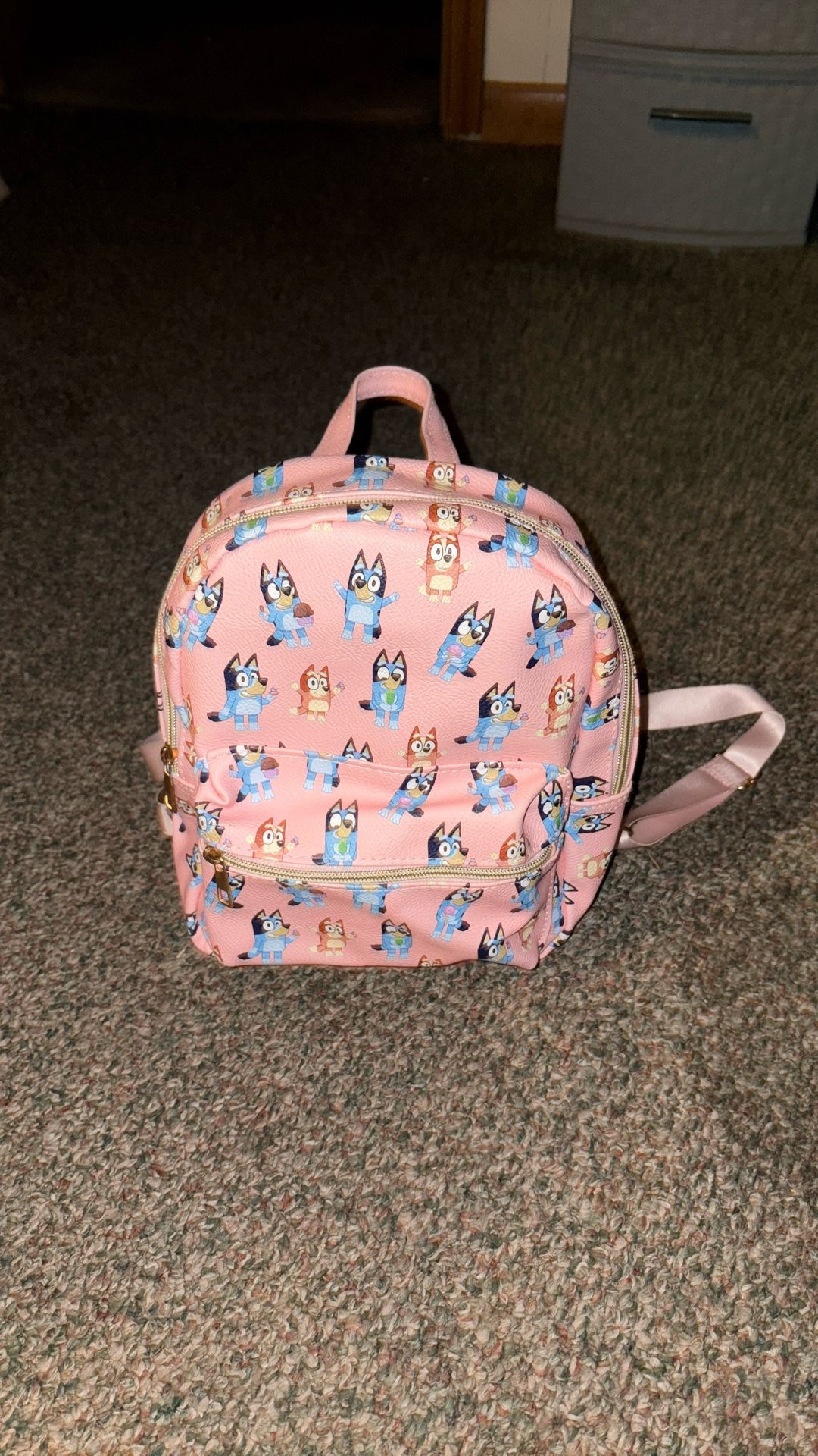 Pink Disney Bluey Backpack