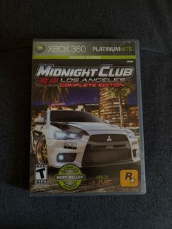 Midnight Club: Los Angeles Complete Edition Platinum Hits (Xbox 360)