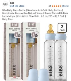 Glass baby bottles