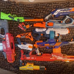 Nerf Gun Lot 