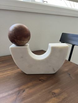 Home Decor Marble Candle Holder Object