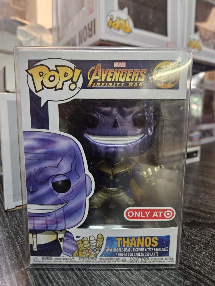 Funko Pop Vinyl Avengers Infinity War #289 Thanos Marvel Comics