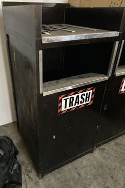 Used Trash Cabinet 