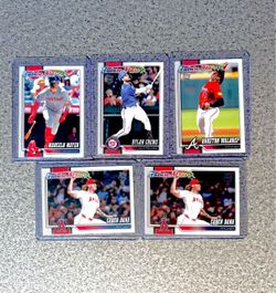 Topps Future Stars Baseball Cards Lot of 5